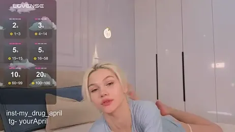 MyApril webcam model stream image