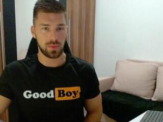 Darius Giles webcam flirt4free model stream image