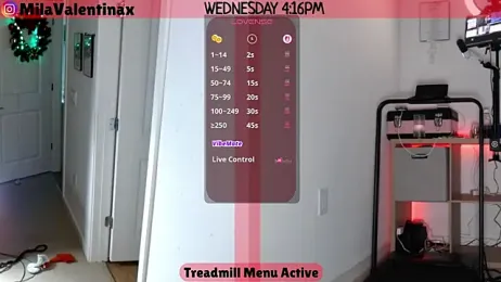 MilaValentina webcam model stream image