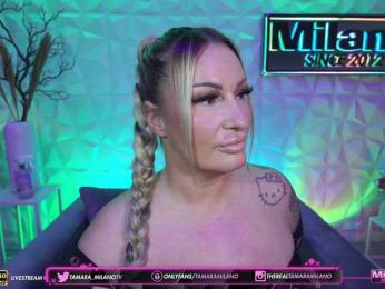 TamaraMilano webcam model stream image