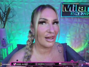 TamaraMilano webcam model stream image