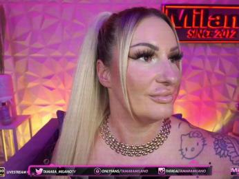TamaraMilano webcam bongacams model stream image