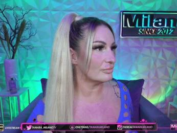 TamaraMilano webcam model stream image