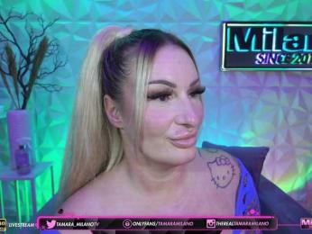 TamaraMilano webcam model stream image