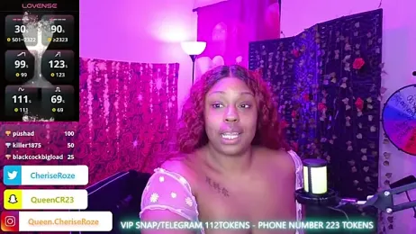 cheriserozequeen webcam model stream image