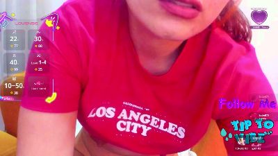 VicCruz webcam model stream image