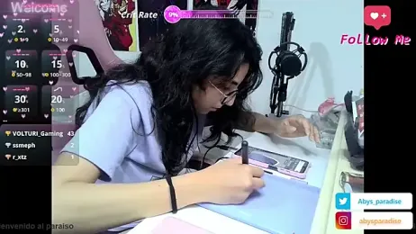 Abysparadise webcam model stream image