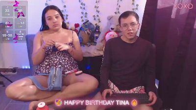 TinaNCharlie webcam model stream image