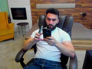 Jeff Richi webcam model stream image