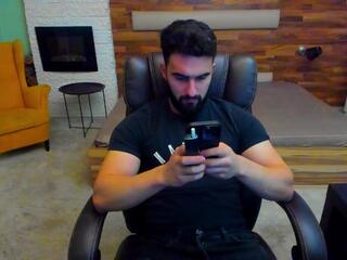 Jeff Richi webcam model stream image