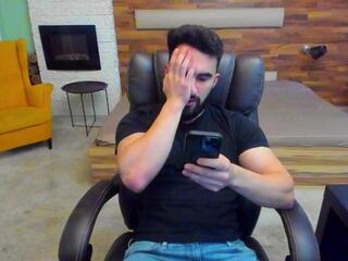 Jeff Richi webcam flirt4free model stream image