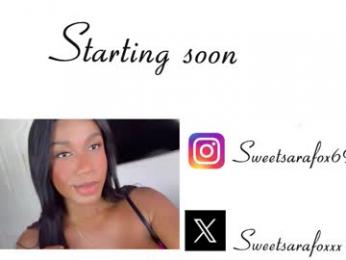 sweetsarafoxxx webcam model stream image