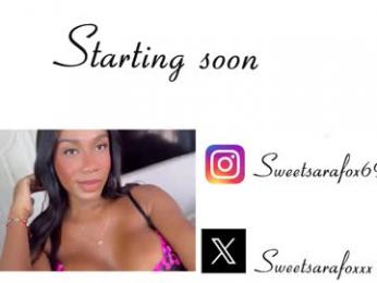 sweetsarafoxxx webcam model stream image