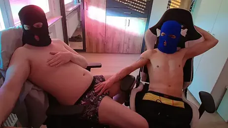 TwoMenOneFire webcam model stream image
