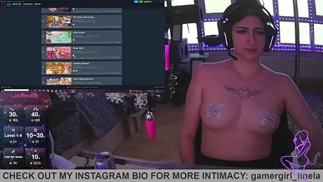 Gamergirl-Linela webcam model stream image