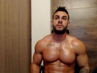 Connor Heat webcam flirt4free model stream image