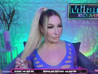 tamaramilano webcam chaturbate model stream image