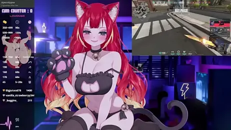 LewdFoxy_VT webcam model stream image