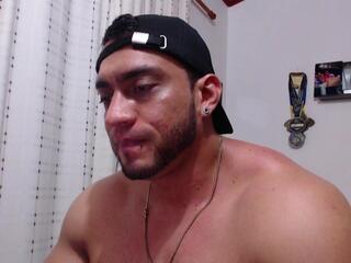 Damiann Stone webcam flirt4free model stream image