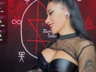 depresion-black webcam model stream image