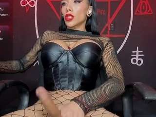 depresion-black webcam model stream image