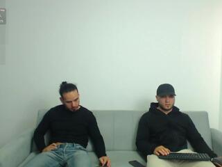 Aron & Jhustin webcam model stream image