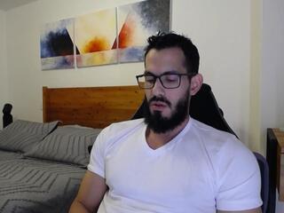 Dom Beard webcam model stream image