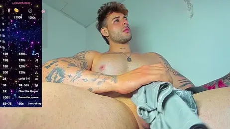 Ares_blue webcam model stream image