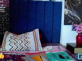 Violet-wish webcam model stream image