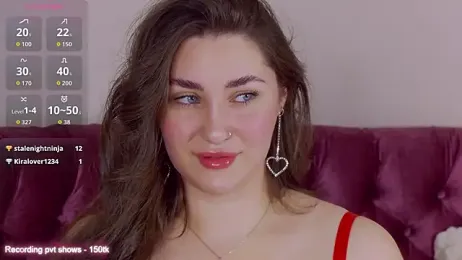 KiraBarlows webcam stripchat model stream image