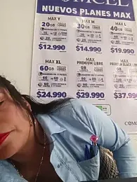 PAULA20- webcam model stream image