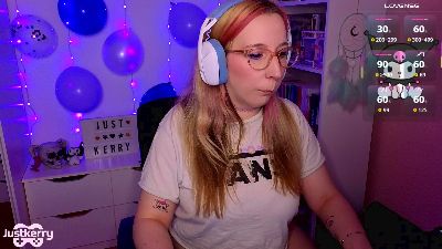 JustKerry webcam cam4 model stream image