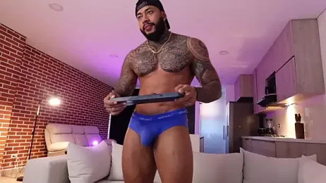 muscle_man16 webcam model stream image