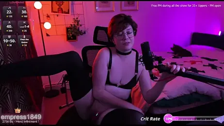 MossPrince webcam model stream image