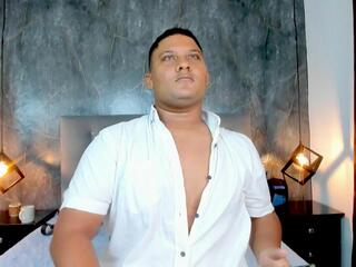 Liam Carters webcam model stream image