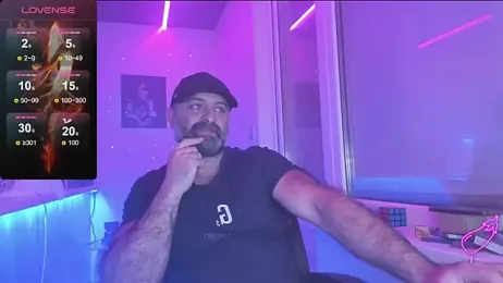 HAIR-MAN webcam model stream image