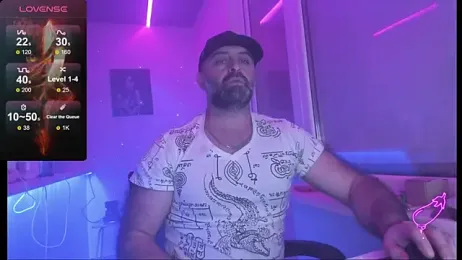 HAIR-MAN webcam model stream image