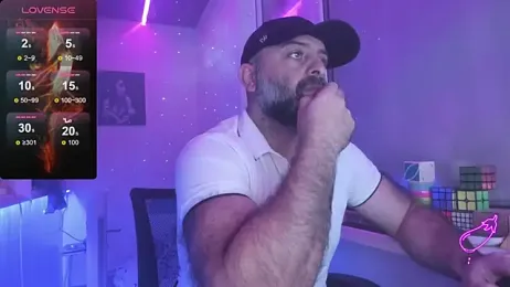 HAIR-MAN webcam model stream image