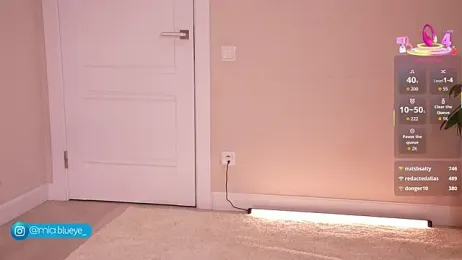 Miablueye webcam model stream image