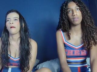 Fariana & Cinnamon webcam flirt4free model stream image