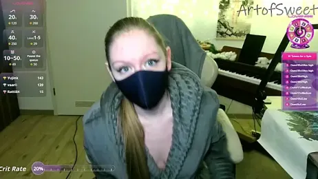 ArtofSweet webcam model stream image