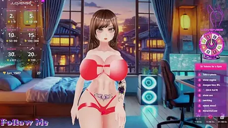 Hanaedamngirl webcam model stream image