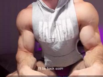 adam_muscle_ webcam model stream image
