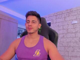 Aston Coleman webcam model stream image